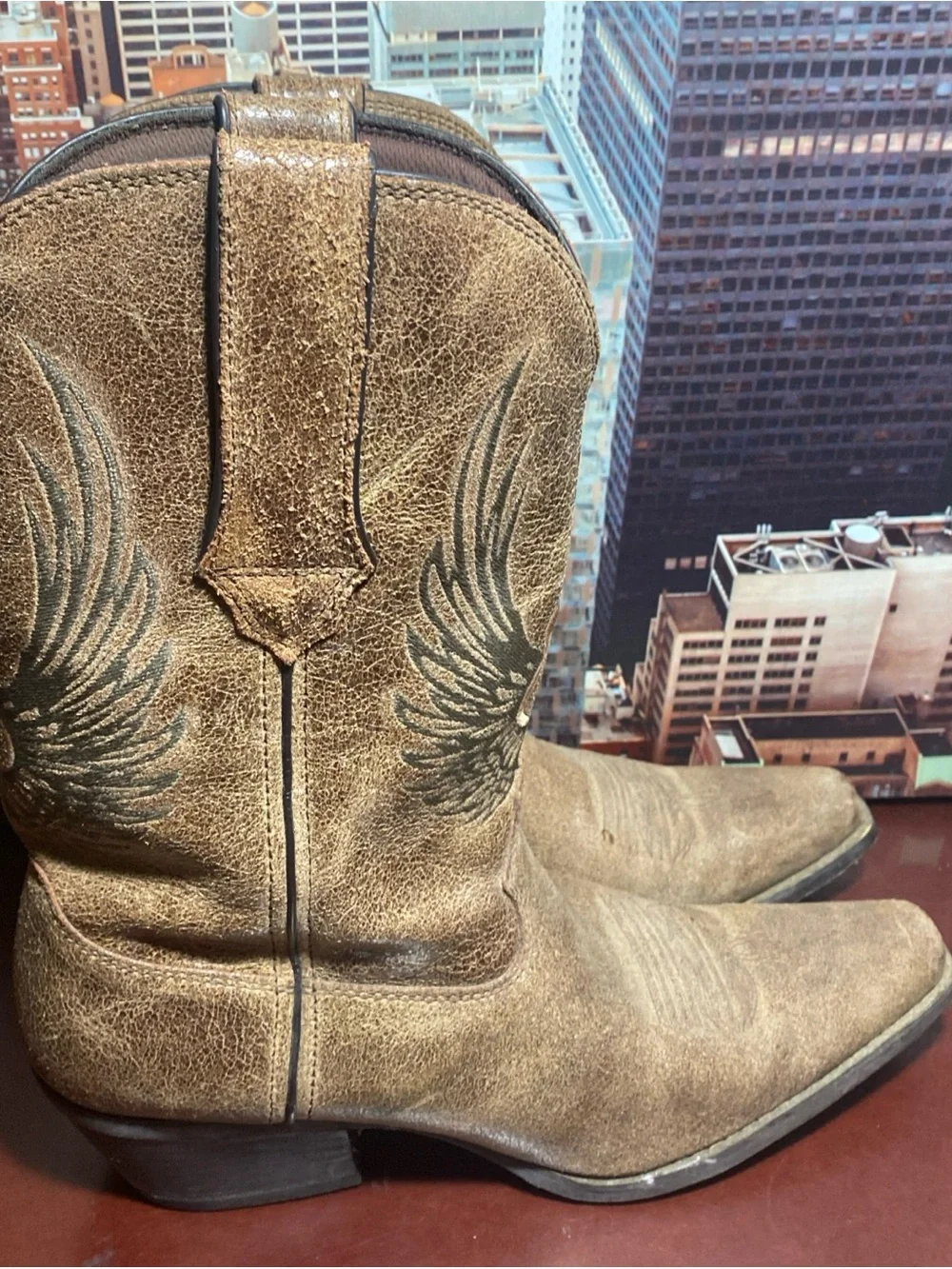 Durango Brown Men's Western Work Boots